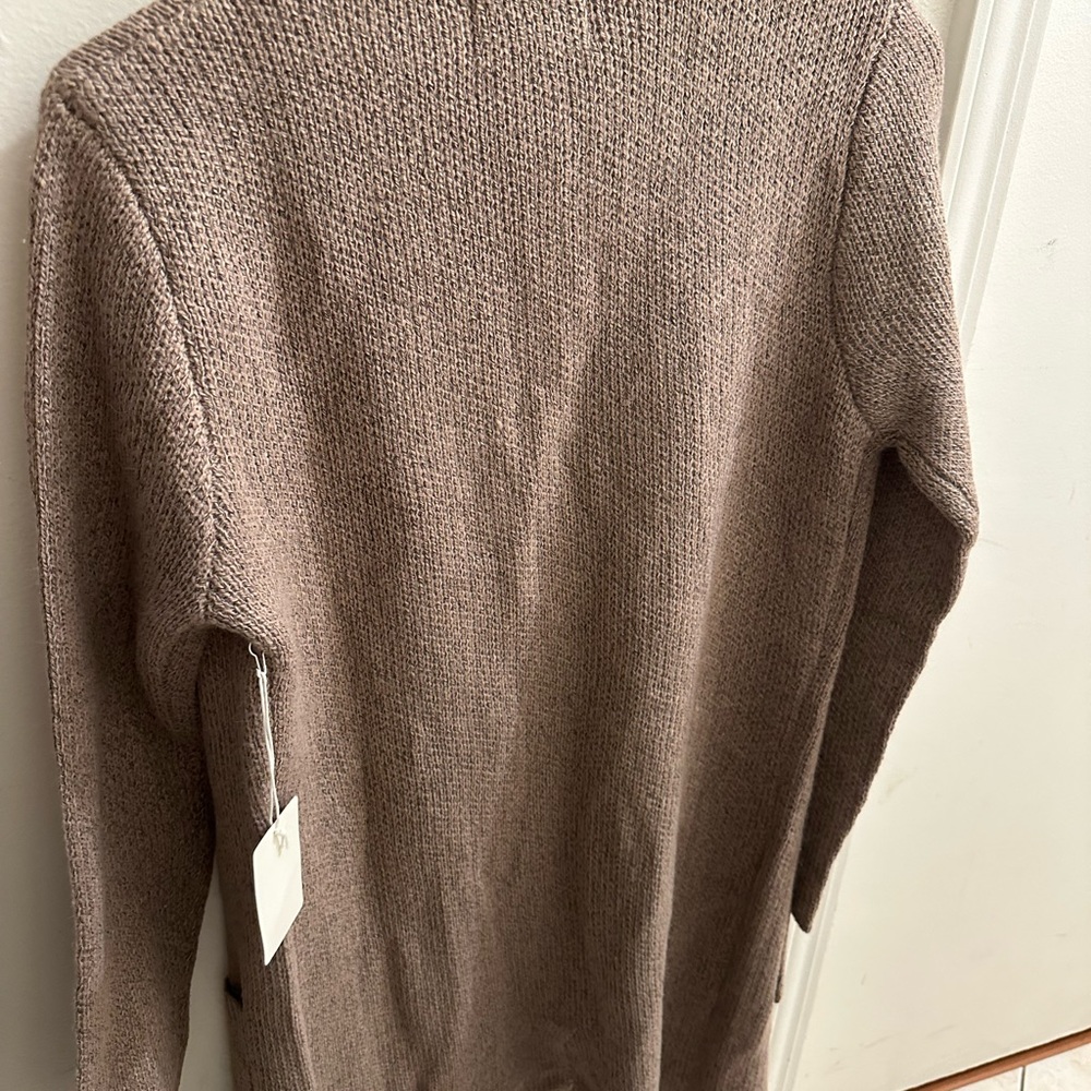 Brand new women’s cardigan nude tan color